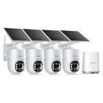 SOLIOM- 5MP Security Cameras Wireless Outdoor