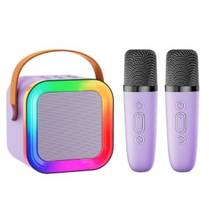 Mini Karaoke Machine Speaker for Kids Adults