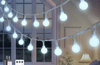JMEXSUSS 100ft Globe String Lights Indoor Outdoor Waterproof