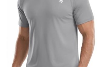 PINSPARK Moisture Wicking Shirts for Men Lightweight Quick Dry Athletic T-Shirts