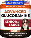 Advanced Glucosamine Hip & Joint Supplement for Senior Dogs