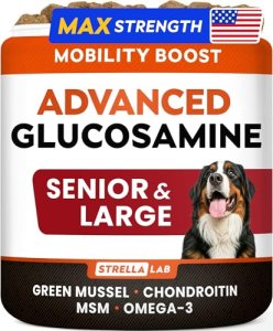 Advanced Glucosamine Hip & Joint Supplement for Senior Dogs
