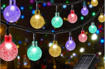 LSLCQW Solar String Lights Outdoor Waterproof
