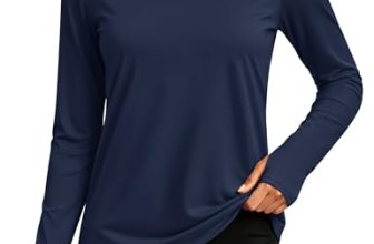 MAGCOMSEN Women’s Long Sleeve Workout Tops UPF 80+ Sun Protection Rash Guard Ath