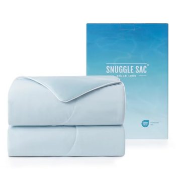 Snuggle Sac Natural Viscose Cooling Comforter Queen Size