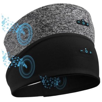 TOPIEI Sleep Headphones Bluetooth Headband for Side Sleeper 2-Pack