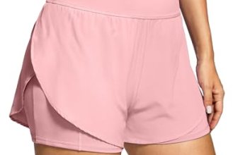 Soothfeel Women’s 2 in 1 Running Shorts