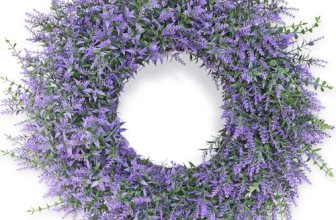 26″ Lavender & Eucalyptus Wreath for Front Door