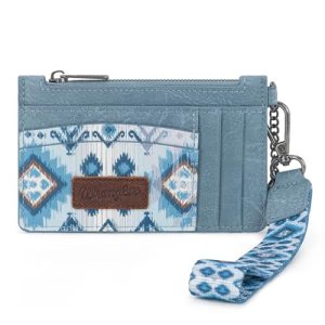 Montana West X Wrangler Aztec Wallet Card Holder Small Wallets Woman Slim Wristl