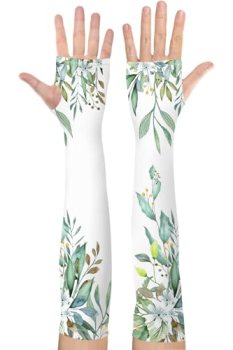 Bebila Gardening Sleeves for Women Farm UV Sun Protection Anti-Scratch Cooling S