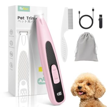 PAPMINI Dog Paw Trimmer with LED Light