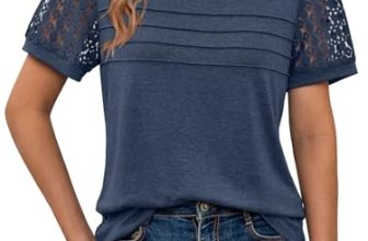 AUTOMET Short Sleeve Shirts for Women Summer Tops 2026 Spring Fashion Dressy Cas
