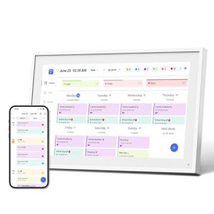 Mezed 10.1″ Digital Calendar, Meal Planner