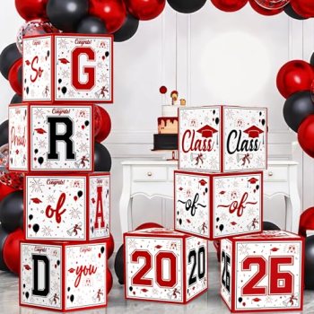 OHOME 8 Pack Graduation Decorations 2026