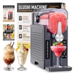 BKPPM Slushie Machine: No Ice Needed Slushy Machine for Home