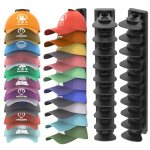 HeQe Hat Organizer for Baseball Caps Hold Up to 40 Hats