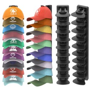 HeQe Hat Organizer for Baseball Caps Hold Up to 40 Hats