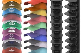 HeQe Hat Organizer for Baseball Caps Hold Up to 40 Hats