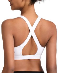 RUNNING GIRL High Impact Sports Bras for Women
