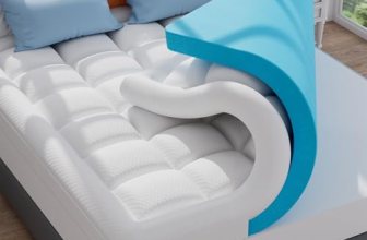 ELEMUSE 3 Inch Dual Laye Memory Foam Mattress Topper Cal King