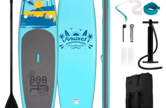 FunWater SUP Inflatable Stand Up Paddle Board Ultra-Light Inflatable Paddleboard