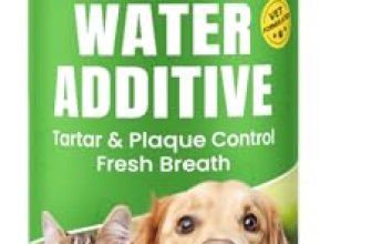Dog Breath Freshener – Enzymatic Dog Dental Water Additive for Teeth Claning