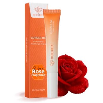 modelones Cuticle Oil Pen Rose for Growth and Strength Nail Growth Oil Cuticle S