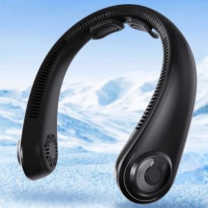 AUIIAH Portable Lightweight Neck Fan with Neck Support