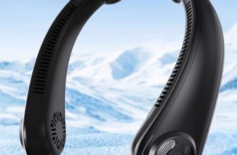 AUIIAH Portable Lightweight Neck Fan with Neck Support
