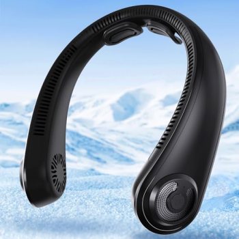 AUIIAH Portable Lightweight Neck Fan with Neck Support