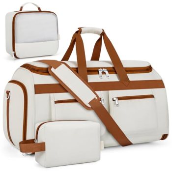 Convertible Garment Duffel Bags for Travel