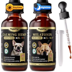 POPPAW Dog Calming & Melatonin Drops