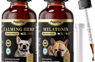 POPPAW Dog Calming & Melatonin Drops