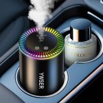 Smart Car Air Freshener, Car Air Freshener Diffuser with Starry Sky Projection a
