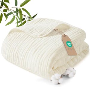 PHF Cooling Muslin Blanket King Size 104″x80″