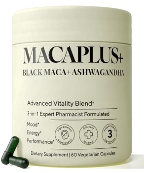 Organic Peruvian Black Maca Root Capsules – 1