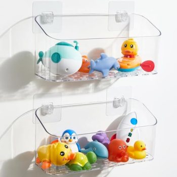 UNIKON Bath Toy Storage Holder Bathtub Toy Organizer