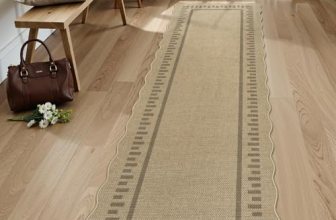 LIVEBOX Scalloped Washable 2×8 Runner Rug