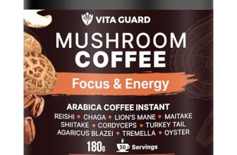 Vita Guard 10 Mushroom Coffee Instant Blend – Lion’s Mane