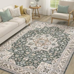 Vintage Living Room Area Rug 5×7