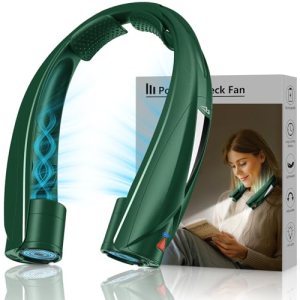 Laimiod Portable Neck Fan – with LED Book Light