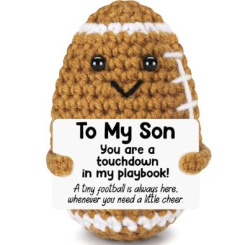 BiuNiuring Mini Funny Son Fathers Day Birthday Gifts from Mom Dad