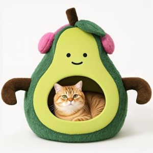 MOYMO Cute Cat Beds for Indoor Cats