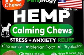 Hemp Calming Chews for Dogs – 170 Dog Calming Chews