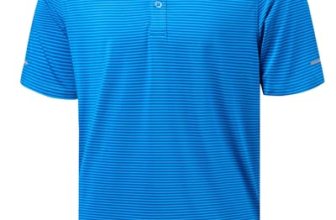 YAMXDM Golf Shirts for Men Moisture Wicking Short Sleeve Performance Sport Casua