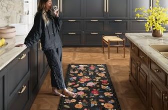 Machine Washable Rug Runners for Hallways: 2×10 Kitchen Rugs Non Slip Low Pile S