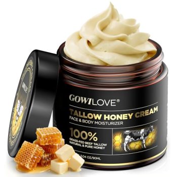 GOWILOVE 12Hr Moisture Lock Beef Tallow for Skin Care