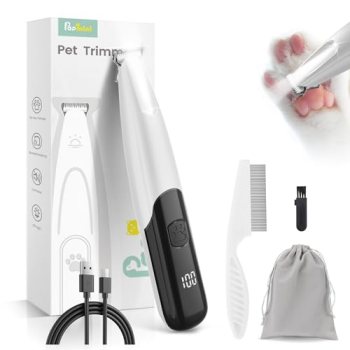 PAPMINI Dog Paw Trimmer with LED Light