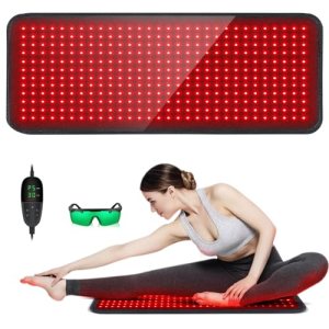 Red Light Therapy for Body, 31.5″ x 11.8″ Large Red Light Therapy Pad