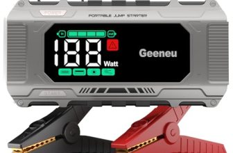 Geeneu Battery Jumper Starter Portable 6000A Car Jump Starter